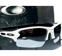 NEW Oakley FLAK 2.0 WHITE con Lenti Polarizzate Galaxy CHROME Mirror 9188