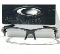 NEW Oakley FLAK 2.0 XL Nero Opaco Con Lenti Trasparenti Occhiali 9188-98