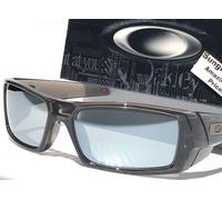 NEW Oakley GASCAN Grey Smoke Lenti Polarizzate Galaxy Chrome Mirror 9014-E2