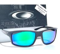 NEW Oakley GIBSTON NERO Opaco Lenti Galaxy Polarizzate Sunglass 9449-15