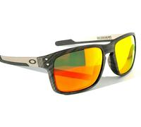 NEW Oakley Holbrook Mix Woodgrain Occhiali da Sole Polarized Galaxy RUBY 9384
