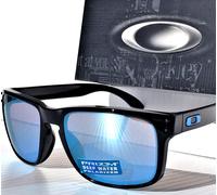 NEW Oakley HOLBROOK Occhiali da Sole Neri Polarized PRIZM DEEP WATER 9102-C1