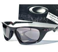 NEW Oakley Lateralis Occhiali da Sole Neri PRIZM Grigio 9431-02