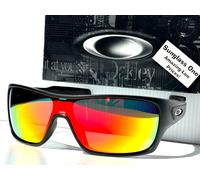NEW Oakley TURBINE ROTOR Occhiali da Sole Wrap Galaxy Ruby Polarizzati Nero 9307