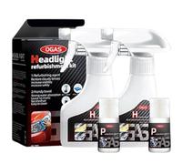 New Ogas Headlight Restoration, Car Headlight Restoration Spray for All Vehicles That Restores Clarity, Removes Yellowing & Oxidation (2PC)