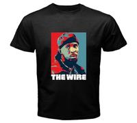 New Omar Little The Wire TV Show Men’s Black T-Shirt Black S