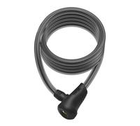 New OnGuard Neon Coil Cable Lock 180 x 10mm 4 Colours (Black)