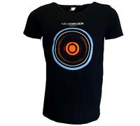 New Order blu Monday 88 Nero Maglietta ufficiale Autorizzato