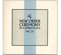 New Order - Ceremony - Blue & White Sleeve
