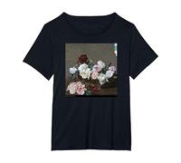 New Order Power Corruption & Lies Maglietta, Donna Plus-Size, Nero, 6X