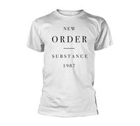 NEW ORDER - SUBSTANCE WHITE T-Shirt Large