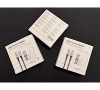 Volkswagen 000051446CB Premium - Cavo di ricarica USB-C a USB-C, 50 cm, con logo VW illuminato, colore: Nero