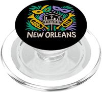 New Orleans e Mardi Balcone Gras Jazz Design PopSockets PopGrip per MagSafe