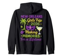 New Orleans Girls Trip 2026 Bachelor Besties Party Matching Felpa con Cappuccio