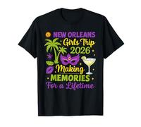 New Orleans Girls Trip 2026 Fare ricordi per Tutta la Vita Maglietta