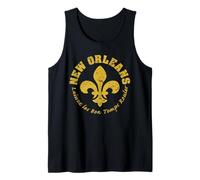 New Orleans Good Times Fleur-de-Lis Canotta