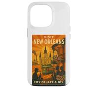 New Orleans Louisiana - Poster da viaggio vintage stile Custodia per iPhone 13 Pro