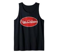 New Orleans NOLA Crescent City Varsity Style Canotta