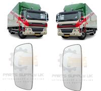 NEW Per DAF CF 65/75/85 2001-2013 Specchio Laterale Vetro Set Coppia