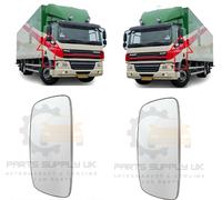 NEW Per DAF CF 65/75/85 2001-2013 Specchio Laterale Vetro Set Coppia