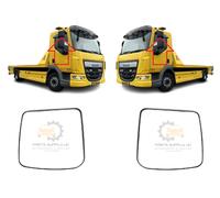 NEW Per DAF LF 2013-2025 Coppia Vetro Specchio Riscaldato Grandangolo