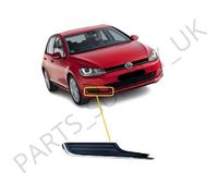 NEW Per VW Golf VII 2012-2017 Highline Griglia Fendinebbia Dx Nero/Chrome