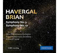 NEW PHILHARMONIA/RPO/POPE - BRIAN - SYMPHONIES 3 & 17