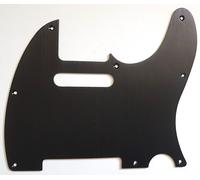 New Pickguard TELECASTER Alluminio Spazzolato - Nero - Anodizzato - Chitarra