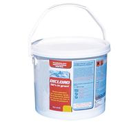 New Plast 3012 - Dicloro in Grani ad Azione Rapida per Acqua Piscina, Fustino 5 kg
