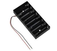 New Plastic 8 X 1.5V AA 2A CELL Battery Holder Storage Box standard 12V Case with Lead Wire