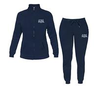New Point Tuta Donna LONSDALE Cotone Felpato Full Zip 3 Modelli (Real Navy Art.21689 - S)