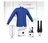 New Portable Automatic Ironing Machine, Inflatable Shirt Iron Machines, 8 Minutes Quick Ironed Dry for Any Fabric Type Clothing Shoes(B)