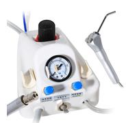New Portable Dental Air Turbina Unit Work with Air Compressor 4 Holes Bottles