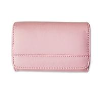 New premium qualitya leather pink camera case for Fujifilm finepix z300(IT005p)