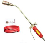 New Propane Torch Weed Burner Kit,Frontaley Weed Torches for Outside, High Output 1,900,000 BTU, Portable Flame Thrower for Weeds, for Weeding,Roofing, Melting Ice (Type-50(double))