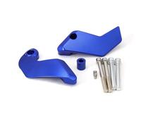 NEW Protezione Motore Per Moto Fermo Telaio Sliders Crash Pad Blue