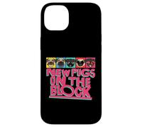 New Pugs On The Block Funny Pug Owner Pop Culture Gift Custodia per iPhone 14 Plus