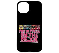 New Pugs On The Block Funny Pug Owner Pop Culture Gift Custodia per iPhone 15 Plus