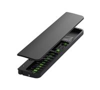 New QS22 with Cleaning Tools Keyboard Wrist Rest Pad Soft Foam Office Work Game Pad Cleaner Kit Bla