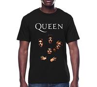 New Queen Rock Band T Shirt T-Shirt da Uomo Casual Casual Stampa in Cotone Nero per Le Donne Streetwear Kiss Tees Abbigliamento retrò Plus Size XS-3XL
