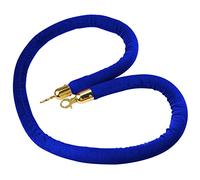 New Queue Divider Crowd Control Barrier Rope,Multi-Color Optional Hotels/Theaters Stanchion Rope, for Restaurants Party Event Entry(Blue,0.6m/2ft/24inch)