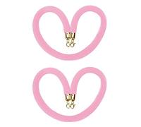 New Queue Divider VIP Stanchion Rope,60 100 150 200 250 300 Cm Crowd Control Barrier Rope, for Opening Ceremony/Concert Venues(Pink,2.7m/8.9ft/106inch)