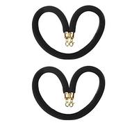 New Queue Divider VIP Stanchion Rope,60 100 150 200 250 300 Cm Crowd Control Barrier Rope, for Opening Ceremony/Concert Venues(Black,1.5m/5ft/59inch)