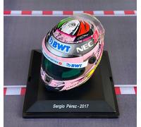 NEW RARE 1:5 Casco Helmet F1 SERGIO PEREZ 2017 SPARK no Minichamps