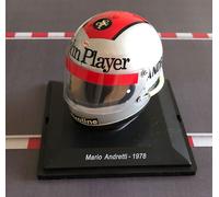 NEW RARE 1:5 Casco Helmet - MARIO ANDRETTI 1978 LOTUS F1 SPARK