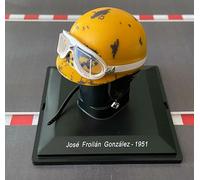 NEW RARE Casco Helmet F1 JOSE FROILAN GONZALEZ 1951 SPARK 1:5 +Mag no Minichamps