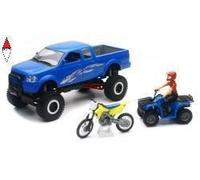 NEW RAY 1/20 XTREME ADVENTURE PICKUP 4X4 OFF ROAD PLAYSET (2 MODELLI DIVERSI)