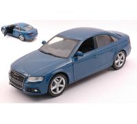 NEW RAY 1/24 AUDI A4 2008 BLU 1:24 MODELLINO AUTO MODELLISMO STATICO DIECAST