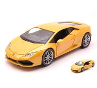 NEW RAY 1/24 LAMBORGHINI HURACAN LP610 4 GIALLO MODELLINO STATICO DIECAST
