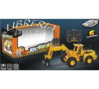 NEW RAY CAMION similar VOLVO SCAVATORE RUSPA LAVORI IN CORSO RADIOCOMANDATO 1:28